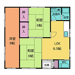 大和町妙興寺平屋戸建賃貸