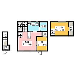 ESPRESSO一宮 1SDKの間取図画像