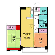 スカイヒルズ上地  ｜ 愛知県岡崎市上地３丁目（賃貸マンション2LDK・3階・58.00㎡） その2