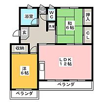 メゾン　ラフォーレ  ｜ 愛知県岡崎市六名東町（賃貸マンション2LDK・4階・65.11㎡） その2