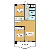 サヌール  ｜ 愛知県岡崎市大和町字塗御堂（賃貸マンション2LDK・4階・60.20㎡） その2