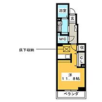 プリムラ  ｜ 愛知県額田郡幸田町大字横落字郷前（賃貸アパート1R・1階・34.15㎡） その2