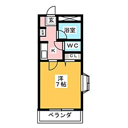 間取図画像 1K