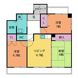 🉐敷金礼金0円！🉐オーキッドマンション柱町