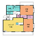 ヴィラージュ藤ノ木B3階5.5万円