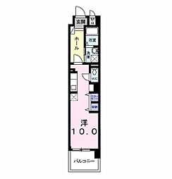 サンリット三建 ワンルームの間取図画像