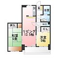 スカイヒルズ上地2階5.7万円