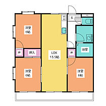 メゾンエスペランス  ｜ 愛知県豊橋市新栄町字南小向（賃貸マンション3LDK・4階・66.42㎡） その2