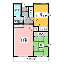 メゾンソレイユ  ｜ 愛知県豊橋市新栄町字南小向（賃貸マンション2LDK・4階・53.52㎡） その2