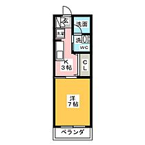 スワンルーム  ｜ 愛知県豊橋市柱九番町（賃貸マンション1K・2階・27.46㎡） その2