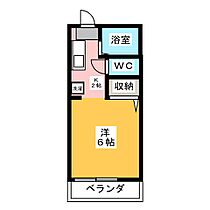 グリーンステージ中山 Ａ  ｜ 愛知県豊橋市柱六番町（賃貸アパート1K・1階・21.60㎡） その2