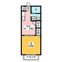 ミナミタウンスギ  ｜ 愛知県豊橋市南小池町（賃貸アパート1DK・2階・31.71㎡） その2