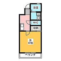 ジェンティール松原  ｜ 愛知県豊橋市弥生町字松原（賃貸マンション1K・3階・26.82㎡） その2