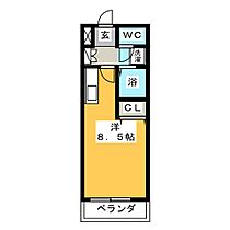 オレンジペコ  ｜ 愛知県豊橋市牛川通１丁目（賃貸アパート1R・1階・23.30㎡） その2