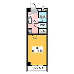 間取図画像 1K