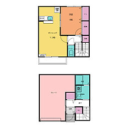 ウィン(A) 1LDKの間取図画像