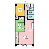 サンライズ伊東　弐番館  ｜ 愛知県半田市亀崎町１０丁目（賃貸マンション2LDK・7階・66.00㎡） その2