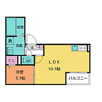 Jack hanazonoI  ｜ 愛知県半田市花園町１丁目（賃貸アパート1LDK・2階・32.01㎡） その2