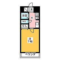 シエルコート  ｜ 愛知県半田市昭和町４丁目（賃貸マンション1K・7階・24.18㎡） その2