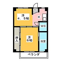 ビレッジハウス武豊1号棟  ｜ 愛知県知多郡武豊町字緑台２丁目（賃貸マンション2K・3階・28.98㎡） その2