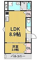 LECOCON半田IV  ｜ 愛知県半田市港本町１丁目（賃貸アパート1LDK・1階・32.76㎡） その2