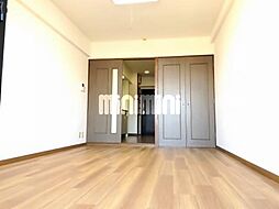 第2ハイツ竹長 4階1Kのリビング/ダイニング