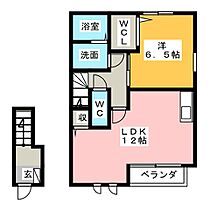 気噴パークハイツII  ｜ 愛知県春日井市気噴町北２丁目（賃貸アパート1LDK・2階・46.15㎡） その2