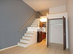 アルエット出川 1階1Kのリビング/ダイニング