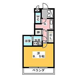 間取図画像 1K