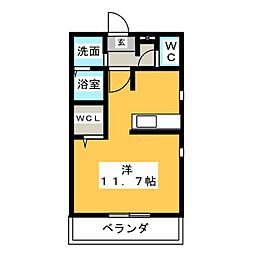 間取図画像 ワンルーム