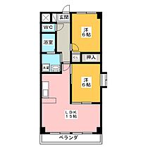 プリミエールＴＡＤＯ  ｜ 愛知県高浜市田戸町３丁目（賃貸マンション2LDK・4階・58.32㎡） その2