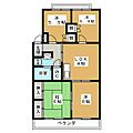ひまわりハイツ4階6.3万円