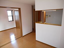 ハイツラベンダー　Ｂ棟 1階2DKのリビング/ダイニング