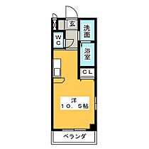 ホワイトピアＡ  ｜ 愛知県春日井市旭町１丁目（賃貸マンション1R・3階・26.60㎡） その2