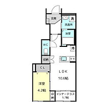 ユニヴェールI  ｜ 愛知県愛西市柚木町中田面337（賃貸アパート1LDK・1階・41.98㎡） その2