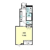 ユニヴェールII 101 ｜ 愛知県愛西市柚木町中田面337（賃貸アパート1K・1階・33.39㎡） その2