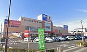 スーパー「フィール／エディオンまで360m」