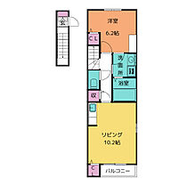 Ｌｕｍｉｎｏｕｓ　栄 201 ｜ 愛知県豊川市山道町２丁目38（賃貸アパート1LDK・2階・43.79㎡） その2