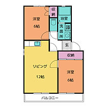 パールハイツ  ｜ 愛知県豊川市佐奈川町（賃貸マンション2LDK・2階・55.27㎡） その2