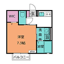 ベルバランセ杉浦　参番館 102 ｜ 愛知県豊川市宿町佐平山156（賃貸アパート1K・1階・27.04㎡） その2