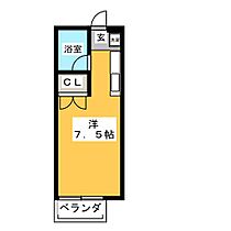 プリンスヒル　Ａ  ｜ 愛知県豊川市牛久保町城跡（賃貸アパート1R・2階・19.83㎡） その2