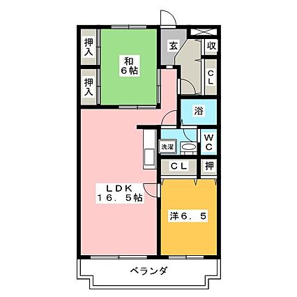 ヴィラ リブラン_間取り_0