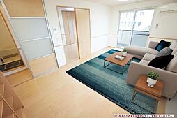 ミュゼ 3階2LDKのリビング/ダイニング