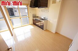 カーサ梨野　Ａ 2階2DKのリビング/ダイニング