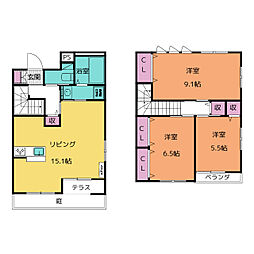 Jiro佐土 3LDKの間取図画像