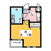 ｄｏｔ竹生  ｜ 愛知県豊田市竹生町２丁目（賃貸マンション1K・4階・23.76㎡） その2