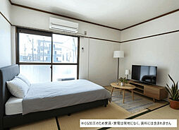 ハイツむらさき 2階1Kのリビング/ダイニング