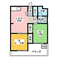 月見マンション5階4.1万円