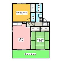 ファミール上条　Ｃ  ｜ 愛知県安城市上条町吹付（賃貸アパート2LDK・1階・60.20㎡） その2