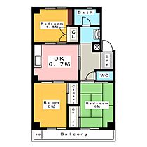 みたかハイツ  ｜ 愛知県碧南市入船町７丁目（賃貸マンション3DK・1階・55.00㎡） その2